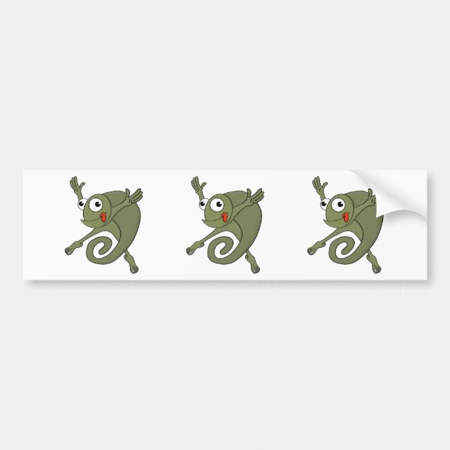 Phantastisch Chameleon Autoaufkleber (Vorne)