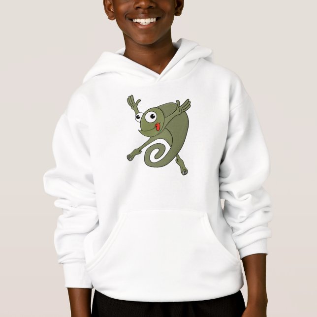 Phantastisch Chameleon Hoodie (Vorderseite)