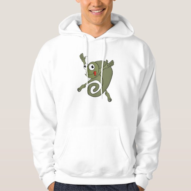 Phantastisch Chameleon Hoodie (Vorderseite)