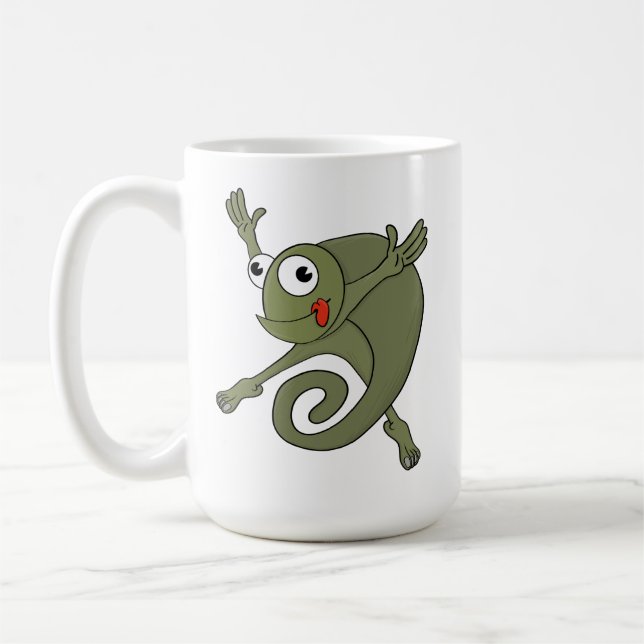 Phantastisch Chameleon Kaffeetasse (Links)