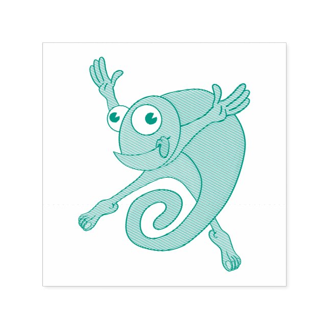 Phantastisch Chameleon Permastempel (Design)
