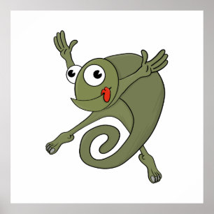 Phantastisch Chameleon Poster