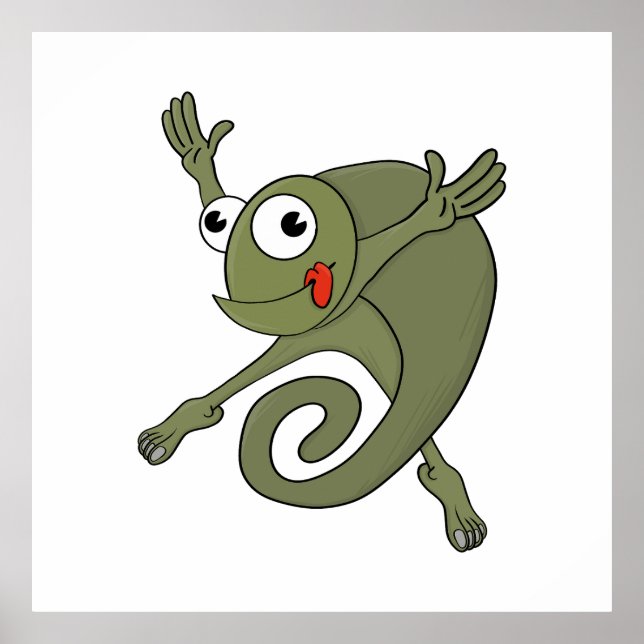 Phantastisch Chameleon Poster (Vorne)