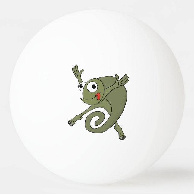 Phantastisch Chameleon Tischtennisball (Vorderseite)