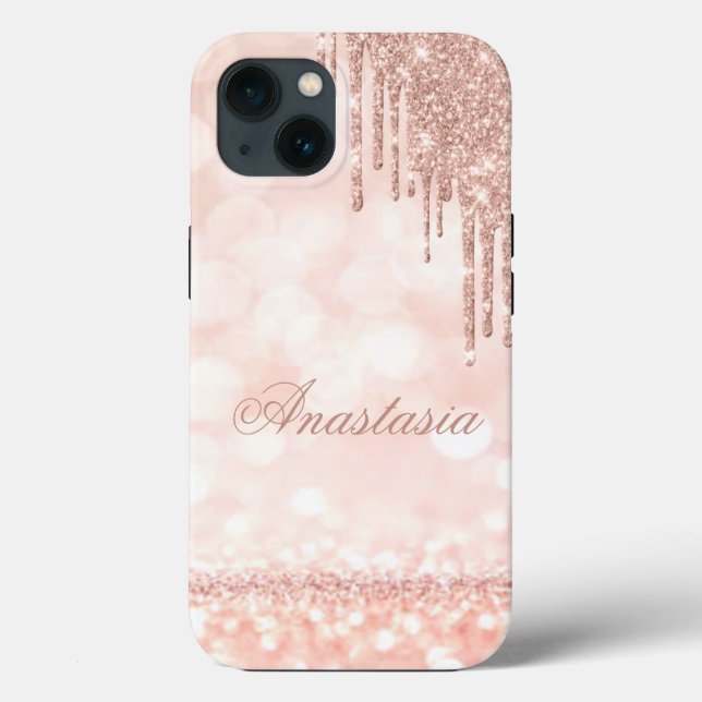 Phantastisch, Cool, rosa Funkelnd Case-Mate iPhone Hülle (Rückseite)