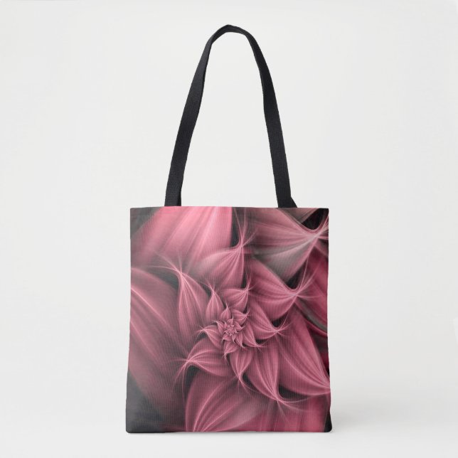 Phantastisch Coral Pink Blume Fraktal (Vorderseite)