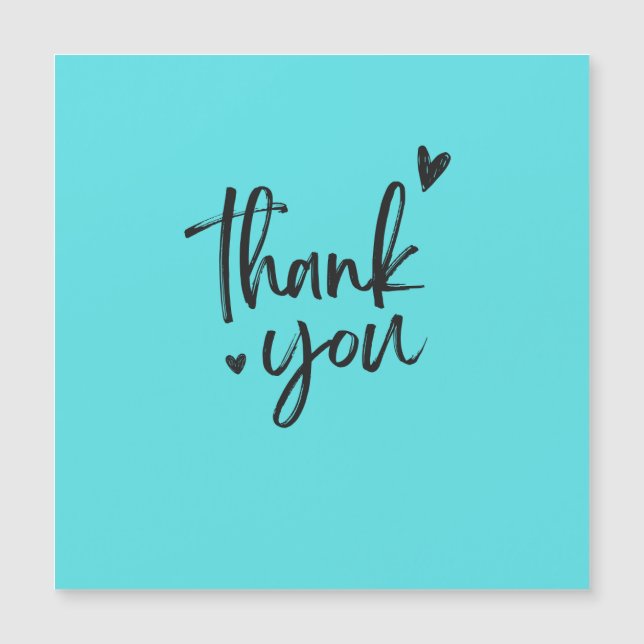 PHANTASTISCH DANK IHRER KARTE (Vorderseite)