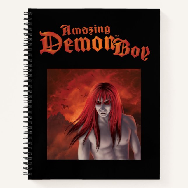 Phantastisch Demon Boy Dawn Notebook Notizbuch (Vorderseite)