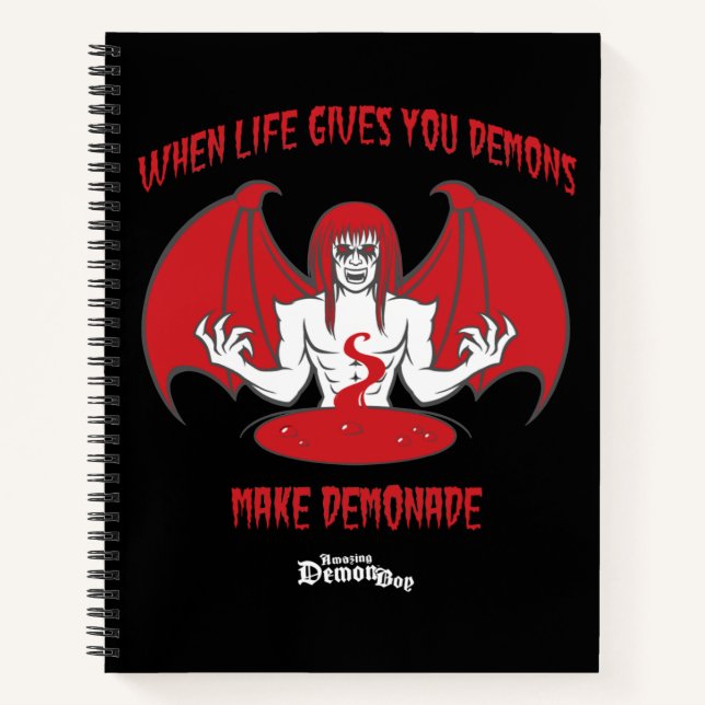 Phantastisch Demon Boy Demonade Notebook Notizbuch (Vorderseite)