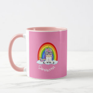 Phantastisch Einhorn Rosa Tasse