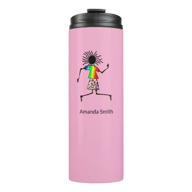 Phantastisch, eleganter Tänzer Thermosbecher (Vorderseite)