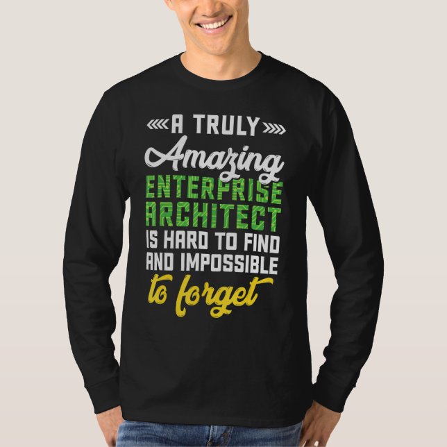 Phantastisch Enterprise Architecture Computer Scie T-Shirt (Vorderseite)