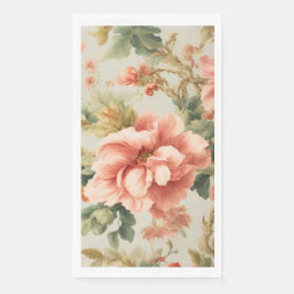 Phantastisch Gentle Exquisite Blume, Blätter. Male Serviette