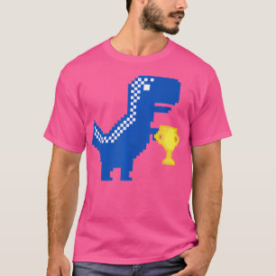 Phantastisch Gewinner Dinosaur Champion Trophy T-R T-Shirt