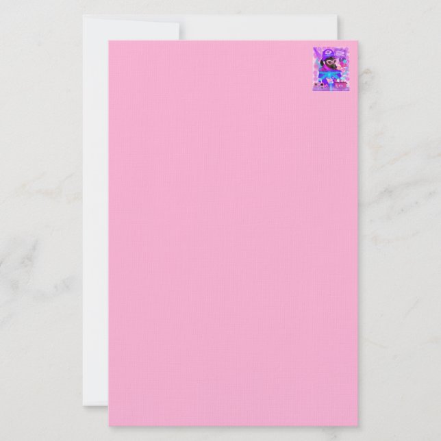 Phantastisch Girlfriend Stationery Briefpapier (Vorderseite)