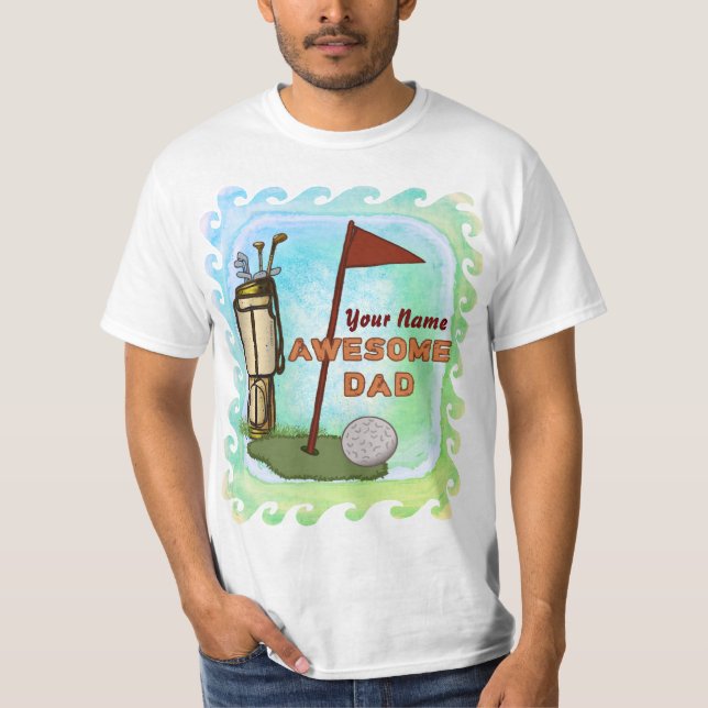 Phantastisch Golf Vater T - Shirt (Vorderseite)