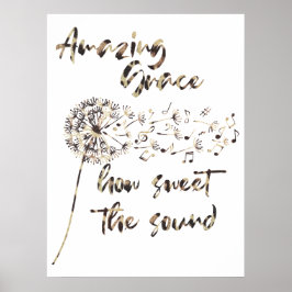 Phantastisch Grace mit Dandelion Poster