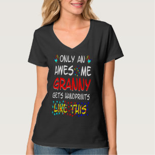 Phantastisch Granny erhält Handdrucke wie diese Au T-Shirt
