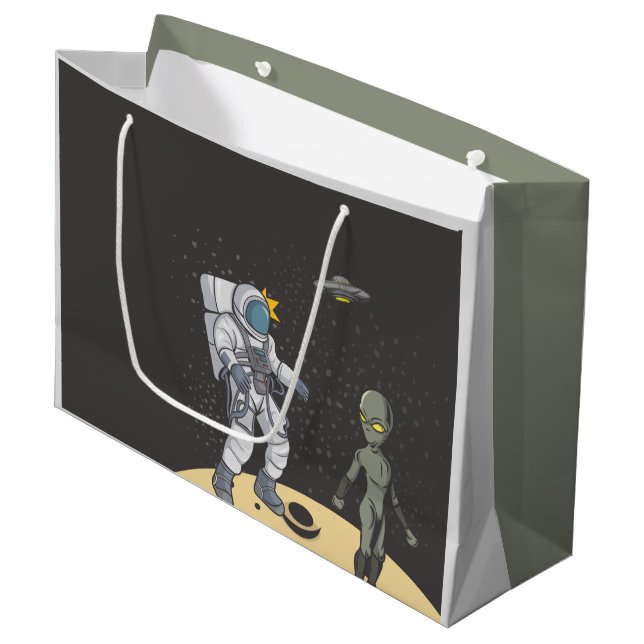 phantastisch große geschenktüte (Vorderseite Schrägansicht)