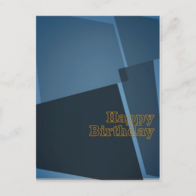 Phantastisch Happy Birthday Collection Postkarte (Vorderseite)
