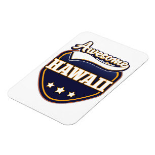 Phantastisch Hawaii Sportlogo Magnet