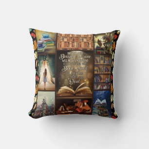 Phantastisch I Liebe Bücher Blanket Geschenk Lesen Kissen