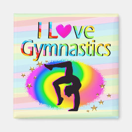 PHANTASTISCH I LIEBE GYMNASTICS MAGNETS MAGNET