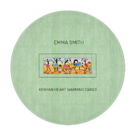 Phantastisch Kenyan Heart Erwärmung Dance Schneidebrett