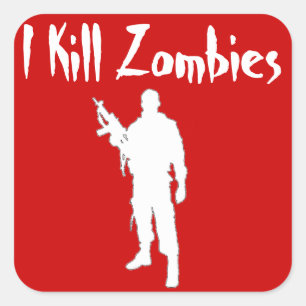 PHANTASTISCH KÖNNE ICH ZOMBIES - STICKER