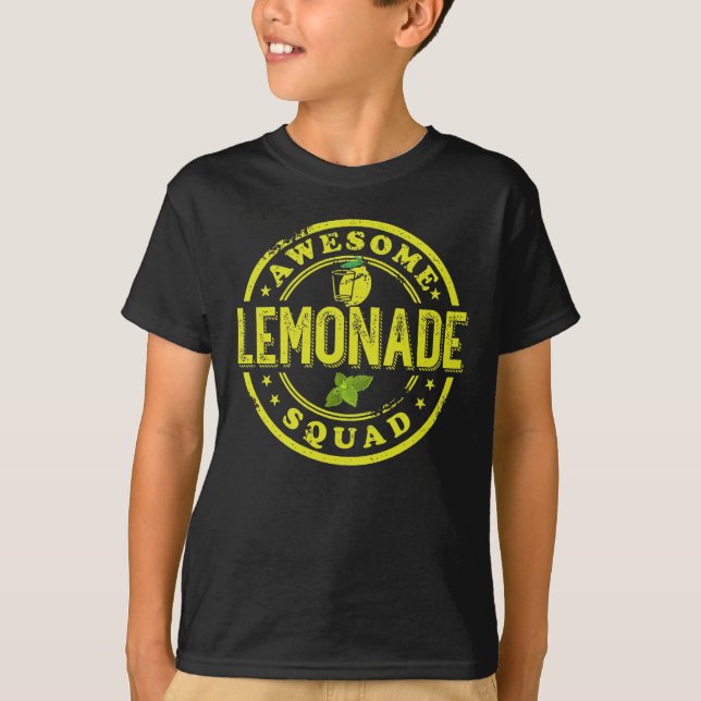 Phantastisch Lemonade Squad - Lemon Lovers T-Shirt (Vorderseite)