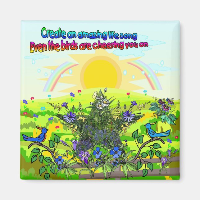 Phantastisch Life Song Magnet (Vorne)