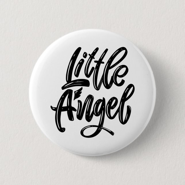Phantastisch Little Angel Button (Vorderseite)