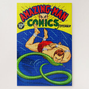 Phantastisch-Man-Comicen Nr. 5 Puzzle