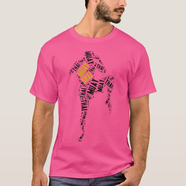 Phantastisch Muay Thai Wo Sizes T-Shirt (Vorderseite)