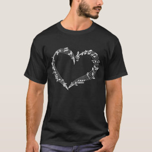 Phantastisch Music Heart Song Writer Composer Musi T-Shirt
