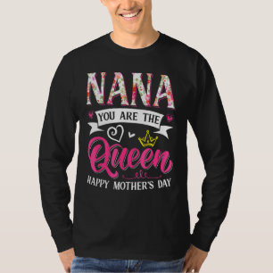 Phantastisch Nana Sie sind die Mama der Königin Mu T-Shirt