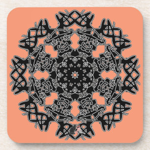 Phantastisch Octa Glyph Dusk Untersetzer