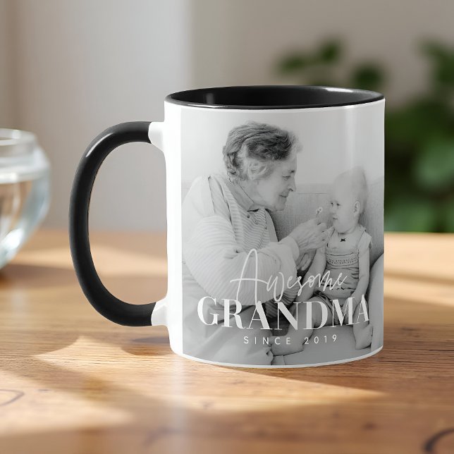 Phantastisch Oma Seit 20XX Einfaches elegantes Fot Tasse (Von Creator hochgeladen)