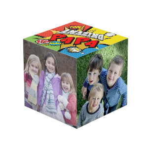 Phantastisch Papa Foto Cube Würfel