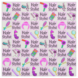 PHANTASTISCH PINK HAIR STYLIST FABRIC STOFF