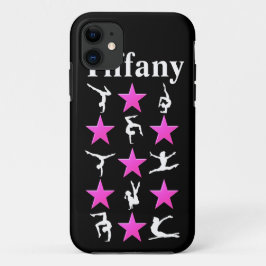 PHANTASTISCH PINK STAR PERSONALISIERT GYMNAST IPHO Case-Mate iPhone HÜLLE