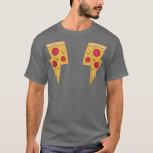 Phantastisch Pizza Lightning Bolts T - Shirt