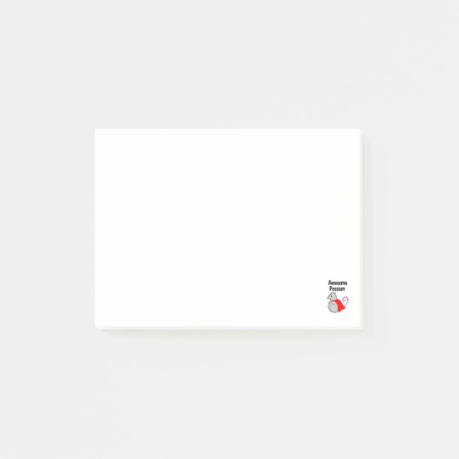 Phantastisch Possum Funny, Niedlich. tierisches Lo Post-it Klebezettel (Vorderseite)