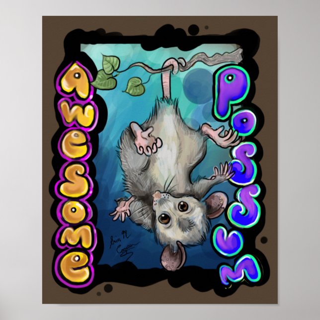 Phantastisch Possum! Poster (Vorne)