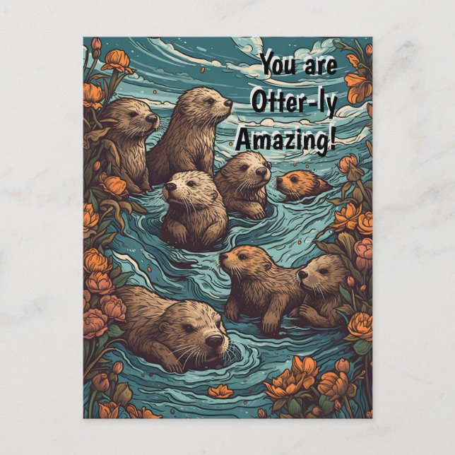 Phantastisch Postkarte (Vorderseite)