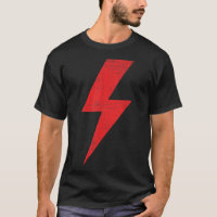 Phantastisch Retro Distressed front ' Back RED Lig
