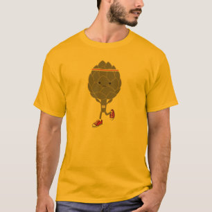 Phantastisch Retro Kawaii Artichoke Runner T-Shirt