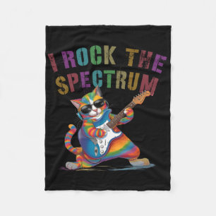 Phantastisch Rock I Rock the Spectrum Autism Mama Fleecedecke