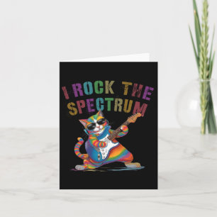 Phantastisch Rock I Rock the Spectrum Autism Mama Karte
