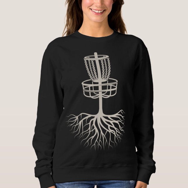 Phantastisch Roots Disk Golf Graphic Sweatshirt (Vorderseite)